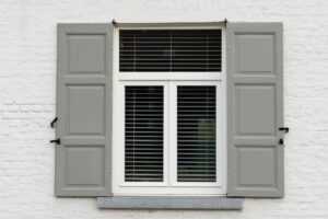 window shutter installation